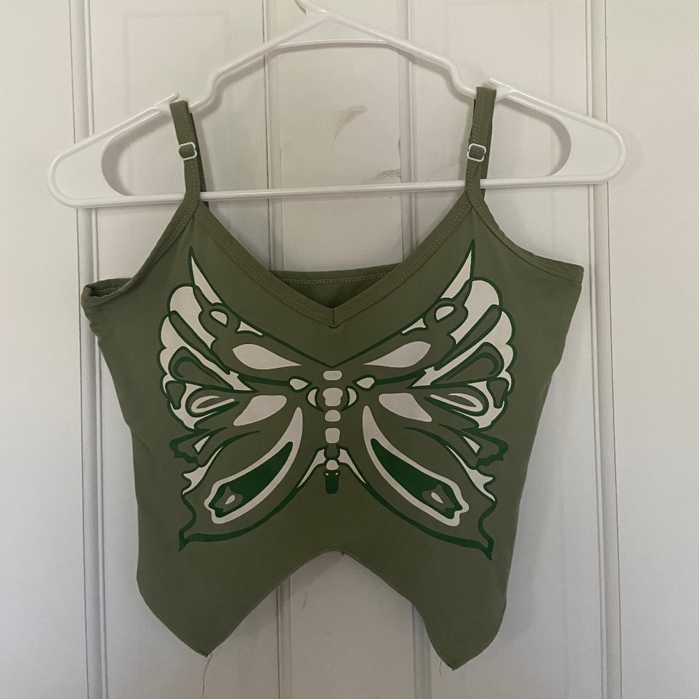 Butterfly Cutout Cami